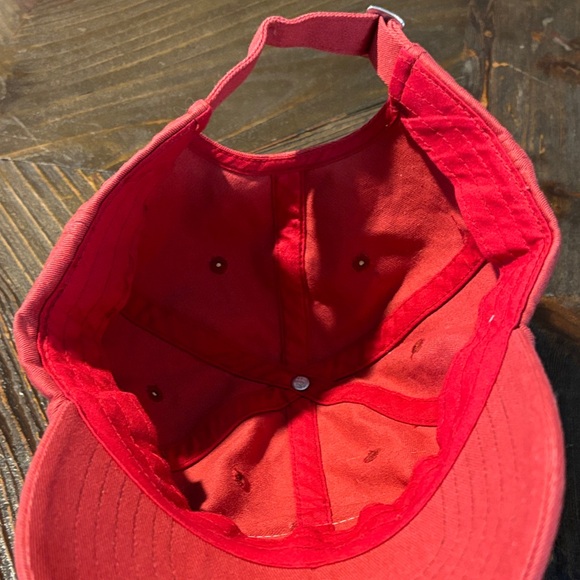 Red Baseball Cap - Picture 6 of 9